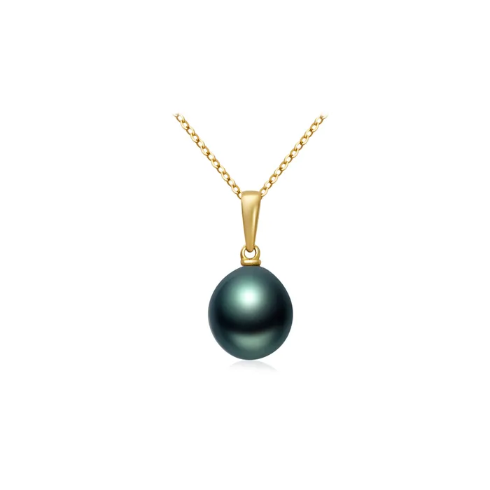 18K Solid Gold Saltwater Tahitian Pearl Necklace KN00172 Pearly Lustre Necklaces 18K Solid Gold Saltwater Tahitian Pearl Necklace KN00172 Pearly Lustre Necklaces