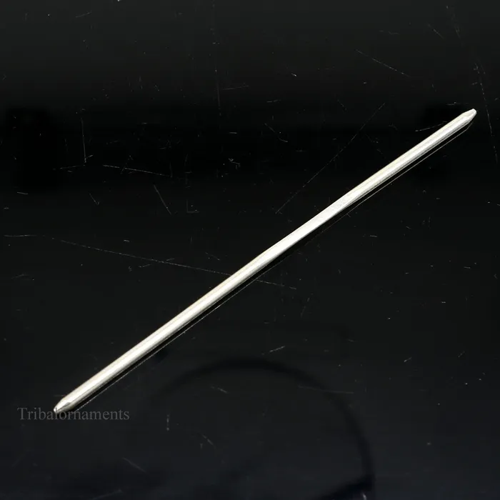 4 inches long handmade solid sterling silver eyeliner stick kajal sticks surma stick fabulous brides vintage style gift su469 TRIBAL ORNAMENTS Necklaces 4 inches long handmade solid sterling silver eyeliner stick kajal sticks surma stick fabulous brides vintage style gift su469 TRIBAL ORNAMENTS Necklaces