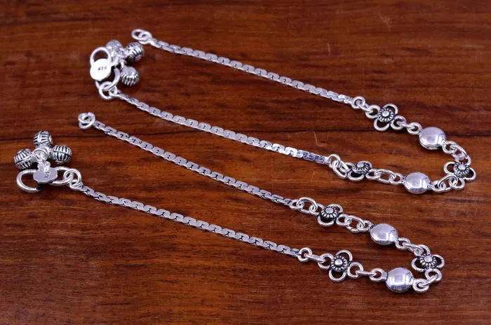925 sterling silver handmade fabulous 105 inches long charm anklets foot bracelet best gifting belly dance jewelry bridesmaids gift ank88 TRIBAL ORNAMENTS Bracelets 925 sterling silver handmade fabulous 105 inches long charm anklets foot bracelet best gifting belly dance jewelry bridesmaids gift ank88 TRIBAL ORNAMENTS Bracelets