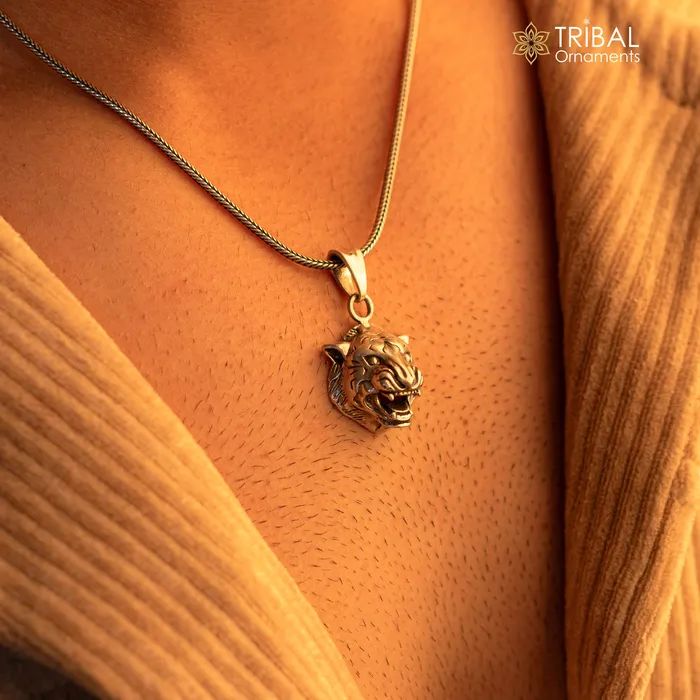 925 sterling silver LION FACE pendant symbolizes qualities associated with lions such as courage strength and leadership nsp707 TRIBAL ORNAMENTS Necklaces 925 sterling silver LION FACE pendant symbolizes qualities associated with lions such as courage strength and leadership nsp707 TRIBAL ORNAMENTS Necklaces