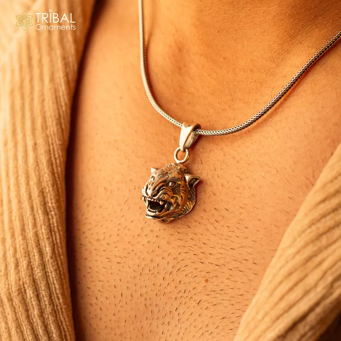 925 sterling silver LION FACE pendant symbolizes qualities associated with lions such as courage strength and leadership nsp707 TRIBAL ORNAMENTS Necklaces 925 sterling silver LION FACE pendant symbolizes qualities associated with lions such as courage strength and leadership nsp707 TRIBAL ORNAMENTS Necklaces