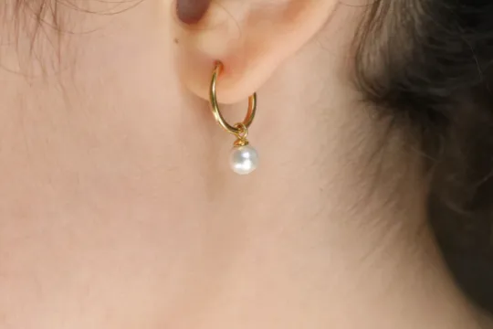 925 Sterling Silver Pearl Earrings Jewelvers Earrings 925 Sterling Silver Pearl Earrings Jewelvers Earrings