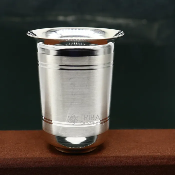 999 pure silver handmade water milk glass tumbler all sizes silver tumbler silver baby food dining flask silver utensils gift sv273 TRIBAL ORNAMENTS Necklaces