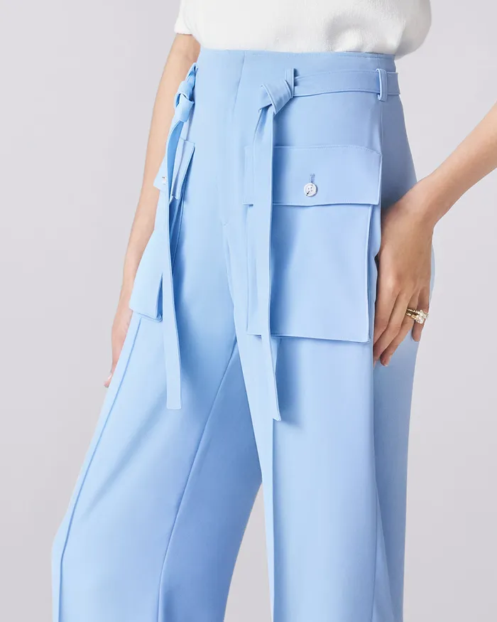 Ash Blue Water Stone Pant ADEAM Rings Ash Blue Water Stone Pant ADEAM Rings