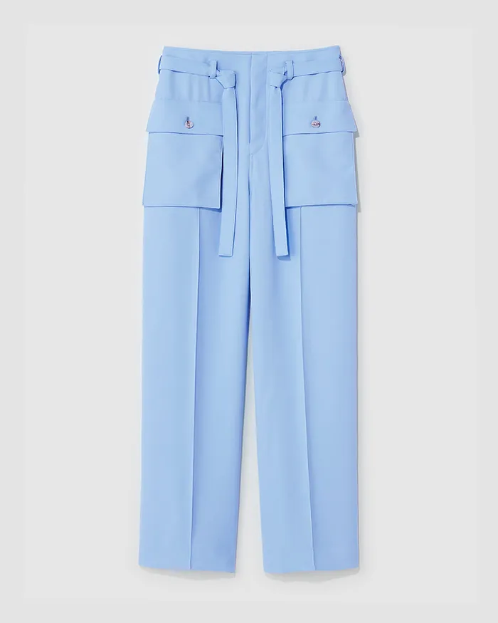 Ash Blue Water Stone Pant ADEAM Rings Ash Blue Water Stone Pant ADEAM Rings