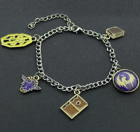 AZ354 Gold Charm Bracelet alice Bracelets