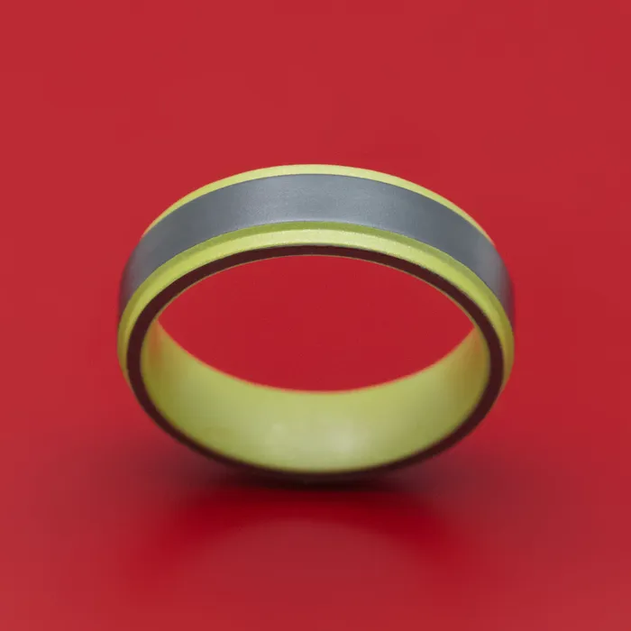 Black Zirconium And Cerakote Ring Custom Made Lashbrook Rings Black Zirconium And Cerakote Ring Custom Made Lashbrook Rings