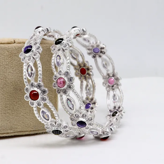 Bracelets 925 sterling silver handmade Customized bangle gorgeous multicolor stone stone stylish bangle excellent bridesmaid tribal jewelry ba163 TRIBAL ORNAMENTS Bracelets 925 sterling silver handmade Customized bangle gorgeous multicolor stone stone stylish bangle excellent bridesmaid tribal jewelry ba163 TRIBAL ORNAMENTS