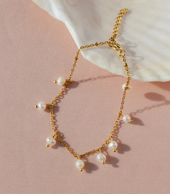 Bracelets Arete Mini South Sea Pearl String Bracelet