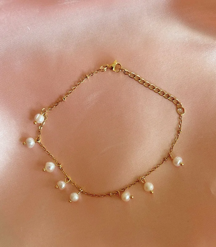 Bracelets Arete Mini South Sea Pearl String Bracelet