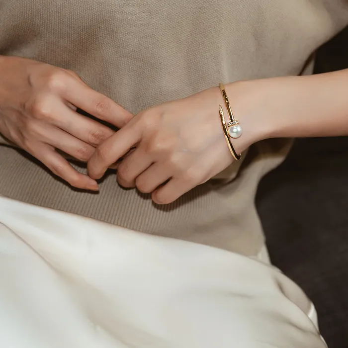 Bracelets Pearly Lustre Top Lustre Edison Pearl Bracelet WB00066