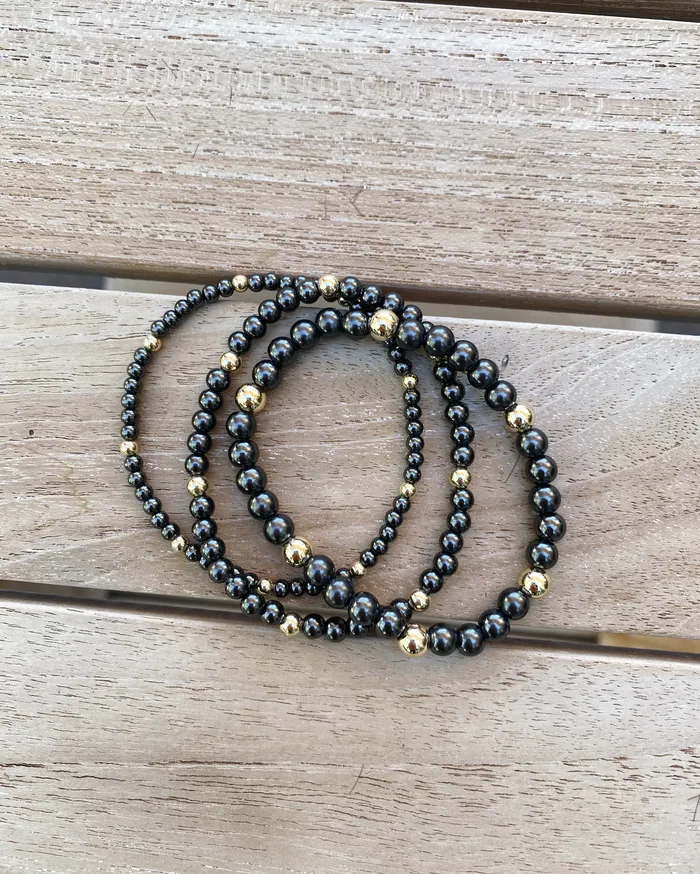 Bracelets THE MIDNIGHT BRACELET Stylin By Aylin