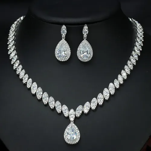 Bridal Jewelry Set Jewelvers Earrings