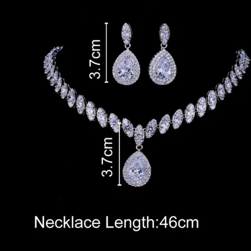 Bridal Jewelry Set Jewelvers Earrings Bridal Jewelry Set Jewelvers Earrings
