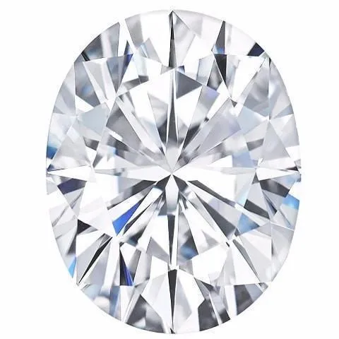 Charles Colvard Oval Moissanite Fire Brilliance Rings