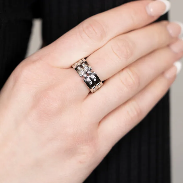 Christian Bauer Rings PreOwned Christian Bauer Movingline Diamond Band