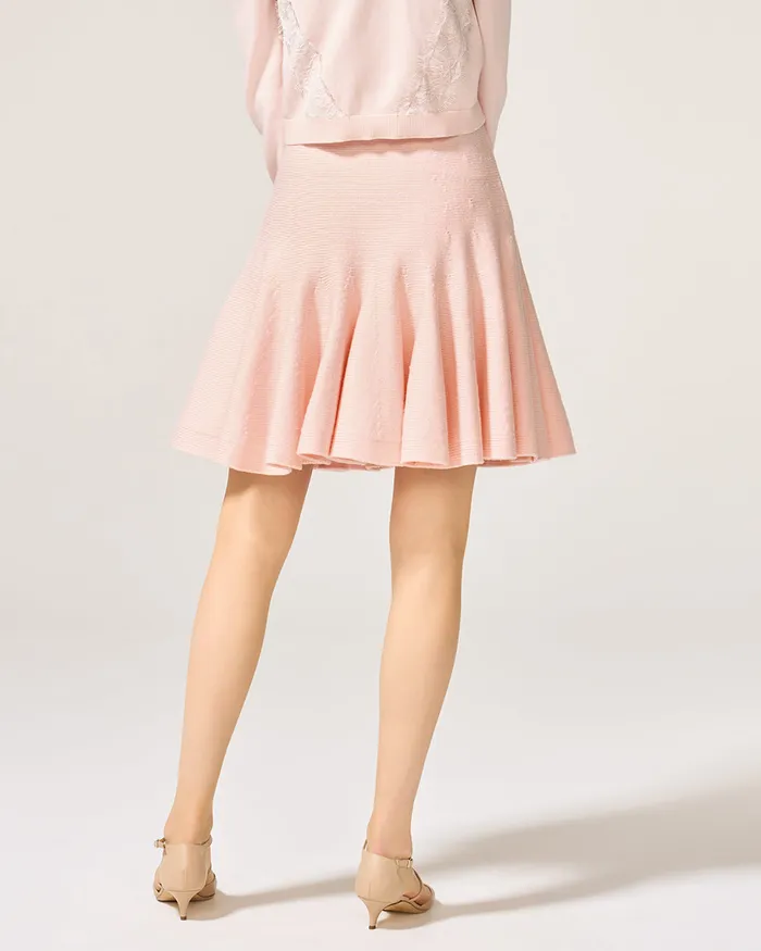 Earrings ADEAM Pearl Blush Wendy Knit Skirt