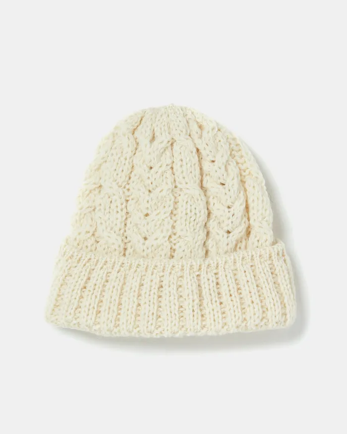 Earrings Aran Woollen Mills Heritage Cable Hat