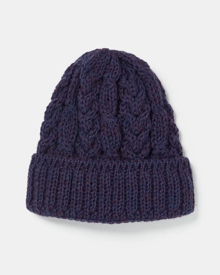 Earrings Aran Woollen Mills Heritage Cable Hat