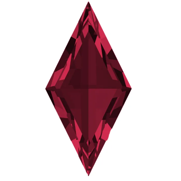 Earrings Fire Brilliance Lozenge FAB LabGrown Ruby Gems