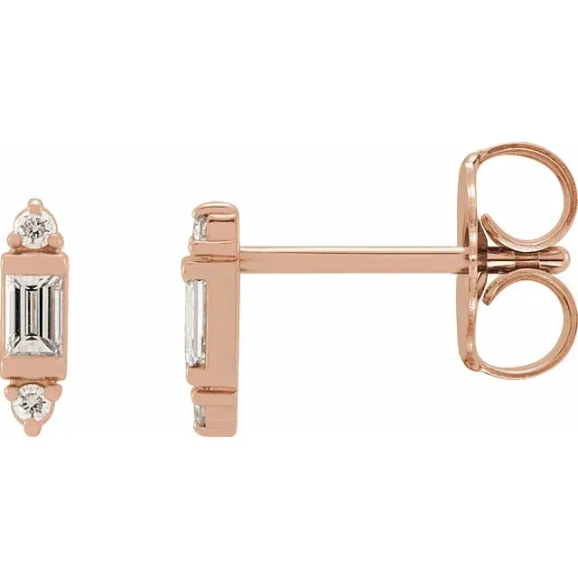 Earrings FIRE BRILLIANCE Petite Rocker Gift Set 1 Ring 2 Pair of Earrings