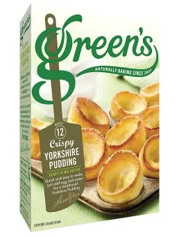Earrings Greens Yorkshire Pudding Mix Ramsden International
