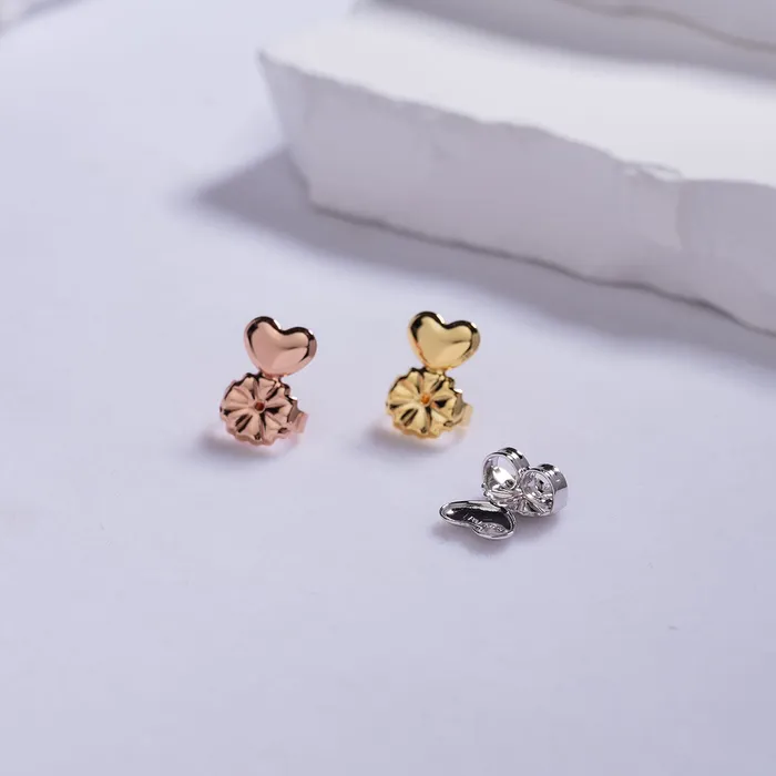 Earrings Pearly Lustre Sterling Silver Earrings Backstopper WA00077