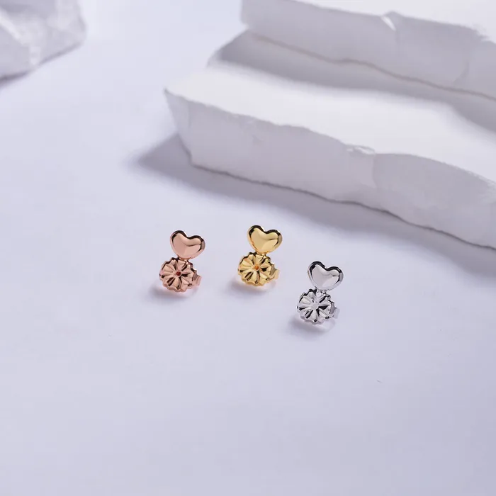 Earrings Pearly Lustre Sterling Silver Earrings Backstopper WA00077