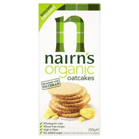 Earrings Ramsden International Nairns Organic Oatcakes 250g