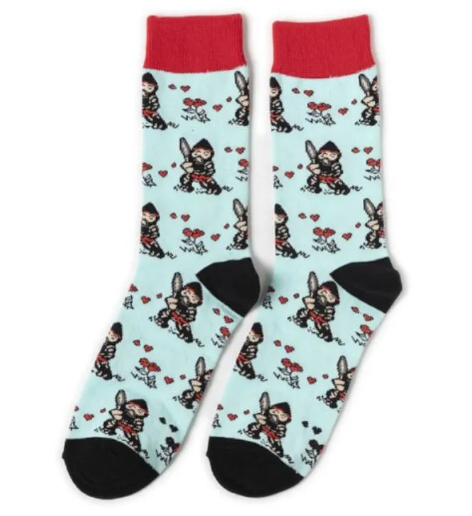 Earrings SF1056 Mint Green Ninja Socks POLLY