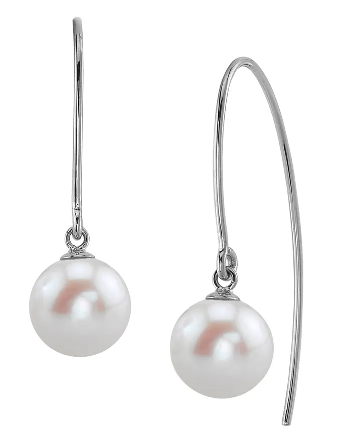 Earrings spt Freshwater Pearl Capital Dangle Earrings