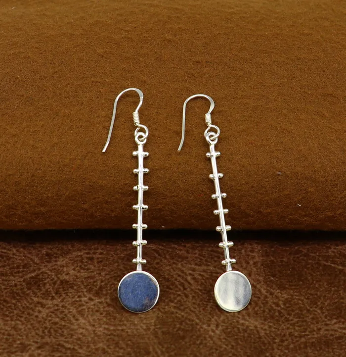 Earrings TRIBAL ORNAMENTS Real 925 Sterling silver handmade fabulous hoops earring fabulous brides stylish fancy fashionable earring hip hops jewelry ear672 Earrings TRIBAL ORNAMENTS Real 925 Sterling silver handmade fabulous hoops earring fabulous brides stylish fancy fashionable earring hip hops jewelry ear672