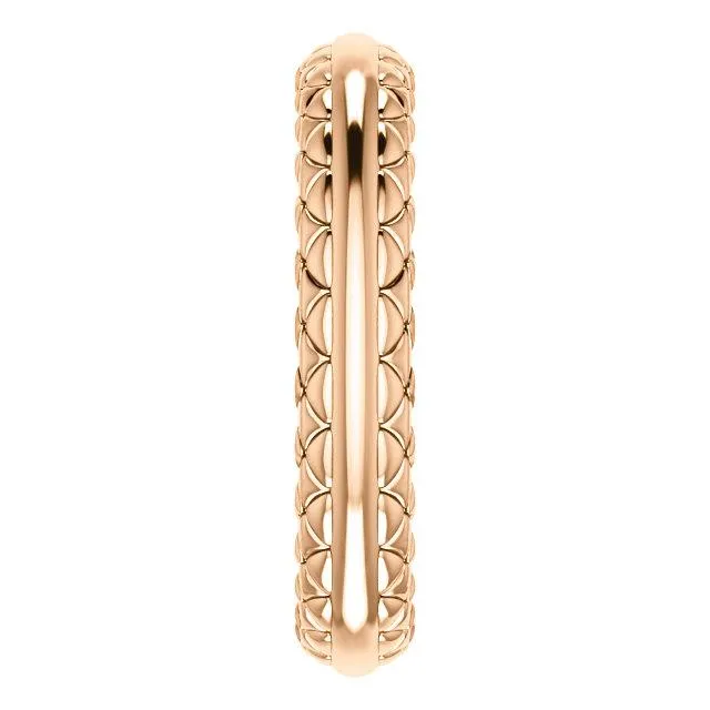 Fire Brilliance Rings Matthew Woven Design Wedding Band