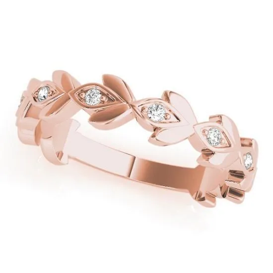 Fire Brilliance Rings Stackables 34 Eternity TriTone Gold Tulip 3Band Set Selectables
