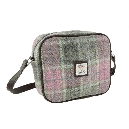 Glen Appin Earrings Harris Tweed Almond Mini Bag
