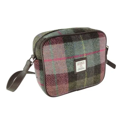 Glen Appin Earrings Harris Tweed Almond Mini Bag