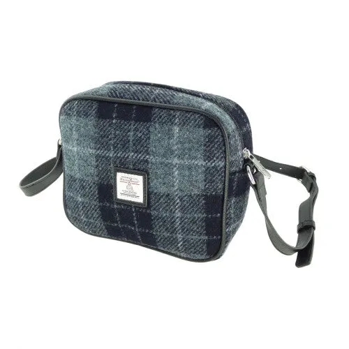 Glen Appin Earrings Harris Tweed Almond Mini Bag