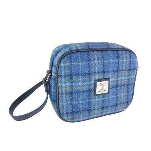 Glen Appin Earrings Harris Tweed Almond Mini Bag