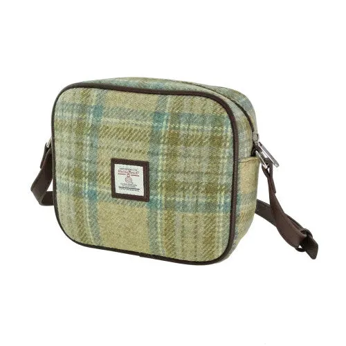 Glen Appin Earrings Harris Tweed Almond Mini Bag