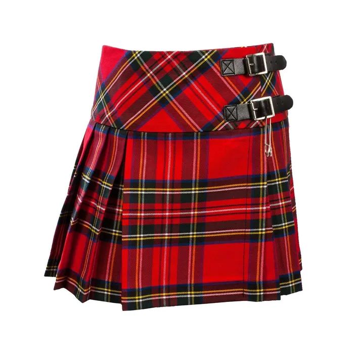 Gold Brothers Earrings Girls Deluxe Royal Stewart Billie Kilt