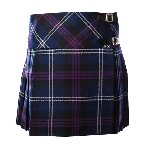 Gold Brothers Earrings Ladies Deluxe Tartan Billie Kilt