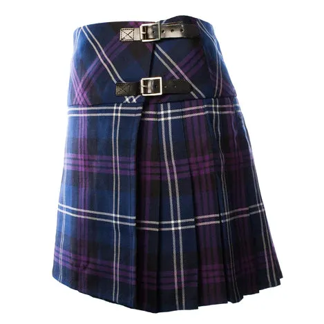 Gold Brothers Earrings Ladies Deluxe Tartan Billie Kilt
