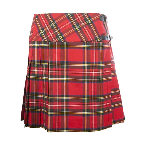 Gold Brothers Earrings Ladies Deluxe Tartan Billie Kilt