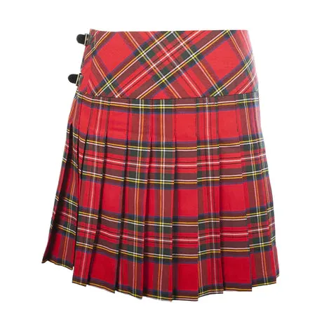 Gold Brothers Earrings Ladies Deluxe Tartan Billie Kilt
