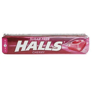 Halls Mentholyptus Cherry Sugar Free Ramsden International Rings