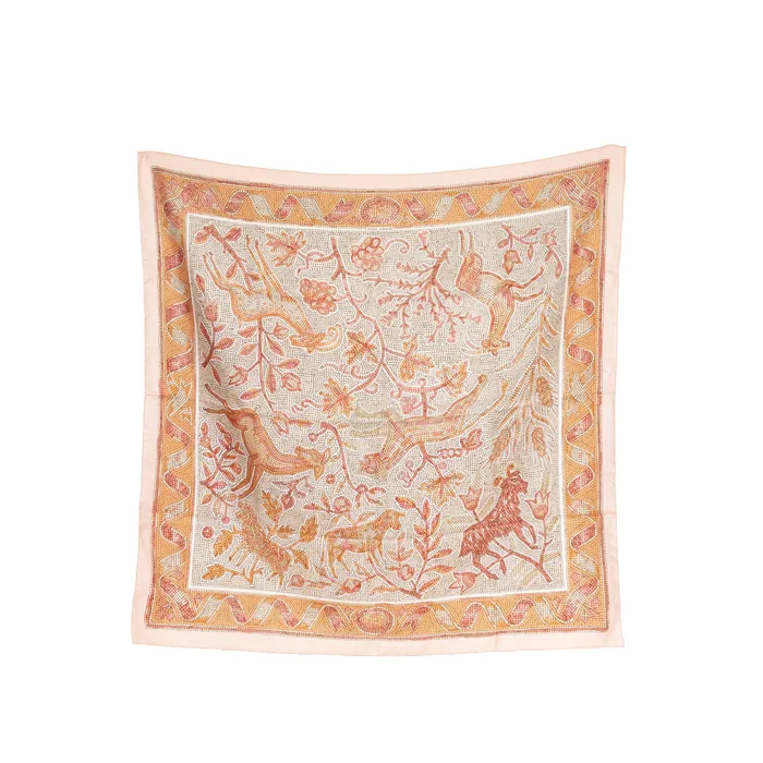 Hermes Earrings PreOwned Hermes Pavement Scarf 90
