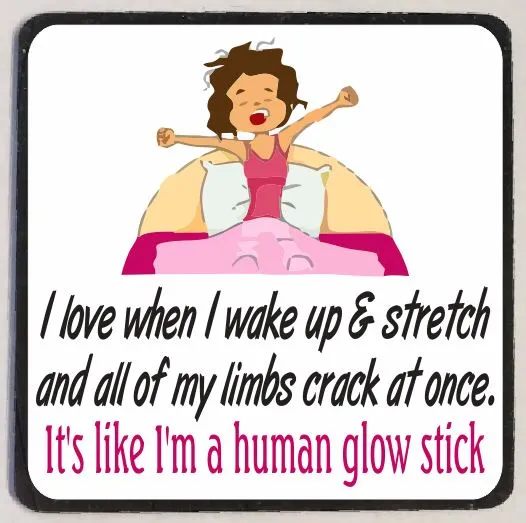 Iris Fashion Jewelry Earrings M158 Human Glow Stick Funny Magnet