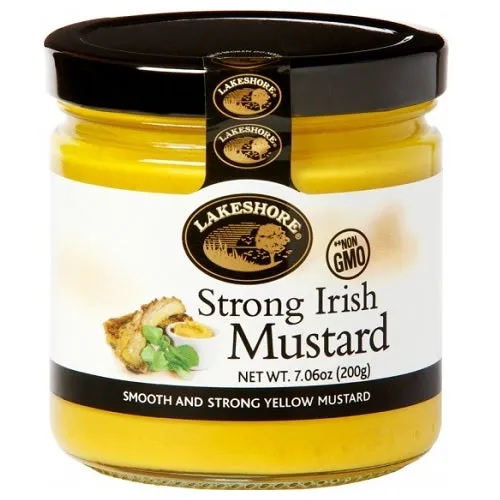 Lakeshore Strong Irish Mustard 200g OKane Irish Foods Earrings