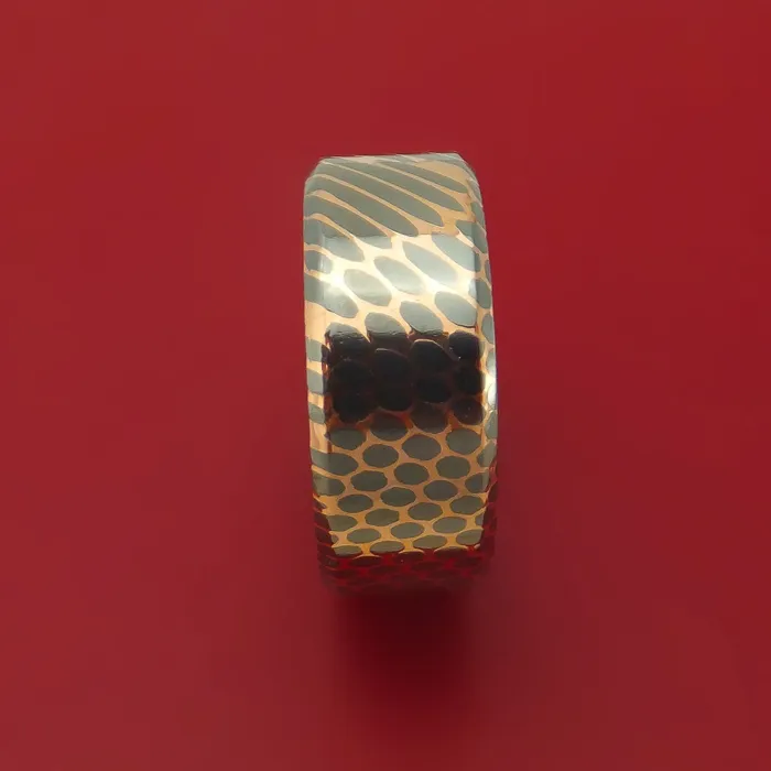 Lashbrook Rings Superconductor Ring Custom Made TitaniumNiobium and Copper Band Lashbrook Rings Superconductor Ring Custom Made TitaniumNiobium and Copper Band