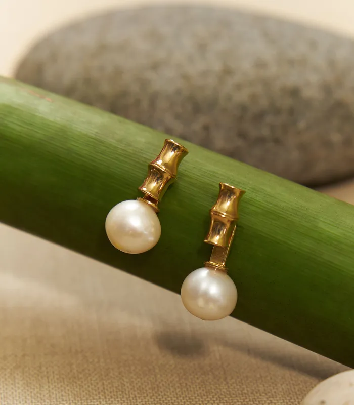 Lily Jewelry Earrings Wayan Pearl Drops Stud Earrings